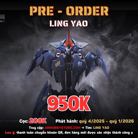 [HÀNG ĐẶT TRƯỚC] MÔ HÌNH LẮP RÁP DP-H01 LING YAO - LỆNH GIAO