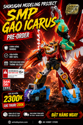 [HÀNG ĐẶT TRƯỚC] BANDAI MÔ HÌNH LẮP RÁP SMP GAO ICARUS