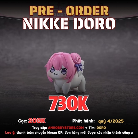 [HÀNG ĐẶT TRƯỚC] MÔ HÌNH HOÀN THIỆN NỮ THẦN CHIẾN THẮNG NIKKE DORO