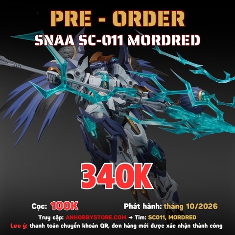 [HÀNG ĐẶT TRƯỚC] SNAA MÔ HÌNH LẮP RÁP SC-011 THUNDERSTORMS MODRED