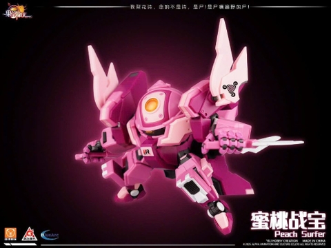 [HÀNG SẴN] MÔ HÌNH LẮP RÁP YILICHUANGWAN PEACH SURFER ĐÀO THÍCH KHÁCH (TẶNG BASE)