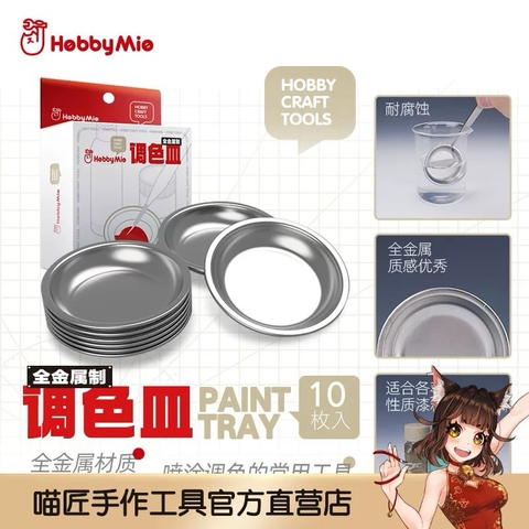 BỘ CHÉN ĐỰNG SƠN HOBBY MIO - 1 BỘ 10 CÁI