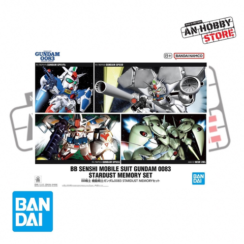 [HÀNG SẴN] BANDAI MÔ HÌNH LẮP RÁP SD BB SENSHI MOBILE SUIT GUNDAM 0083 STARDUST MEMORY SET