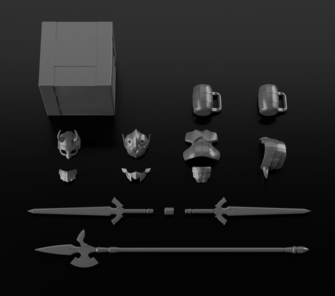 [HÀNG CÓ SẴN] BANDAI PHỤ KIỆN MÔ HÌNH 30MF ITEM SHOP 2 (FIGHTER OPTION)