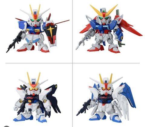 [HÀNG SẴN] BANDAI MÔ HÌNH LẮP RÁP SD BB SENSHI C.E. BATTLES OF DESTINY SET CHÍNH HÃNG