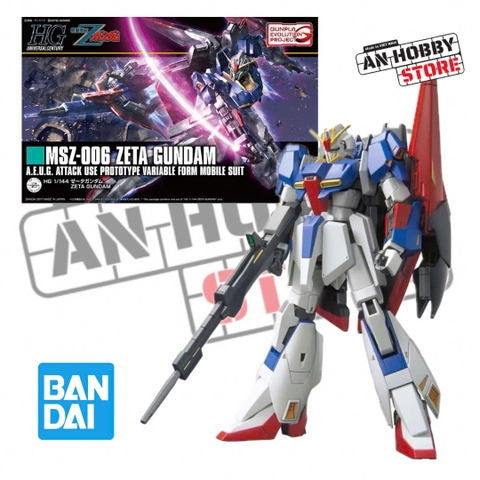 [HÀNG SẴN] BANDAI MÔ HÌNH LẮP RÁP HG 1/144 ZETA GUNDAM