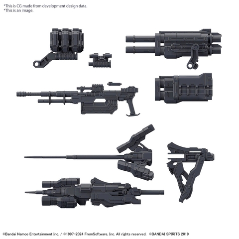 [HÀNG SẴN] BANDAI MÔ HÌNH LẮP RÁP 30MM OPTION PARTS SET ARMORED CORE Ⅵ FIRES OF RUBICON WEAPON SET 02 CHÍNH HÃNG