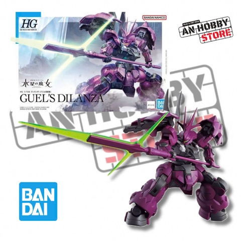 BANDAI MÔ HÌNH LẮP RÁP HG 1/144 GUEL’S DILANZA CHÍNH HÃNG