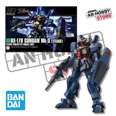 [HÀNG SẴN] BANDAI MÔ HÌNH LẮP RÁP HG 1/144 HGUC RX-178 GUNDAM MK II (TITANS)