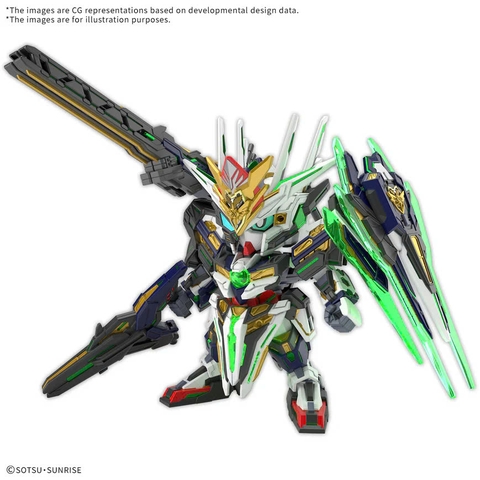 [HÀNG SẴN] BANDAI MÔ HÌNH LẮP RÁP SD HEROES CAPTAIN QAN[T] GF CHÍNH HÃNG