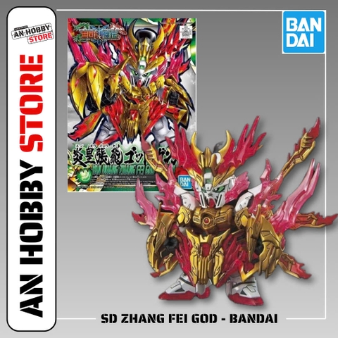 MÔ HÌNH LẮP RÁP SD SANGOKU SOKETSUDEN Yan Huang Zhang Fei GOD GUNDAM CHÍNH HÃNG