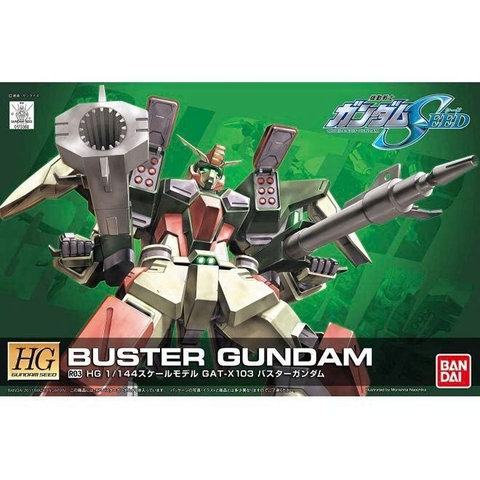 BANDAI Mô hình lắp ráp HG 1/144 R03 BUSTER GUNDAM