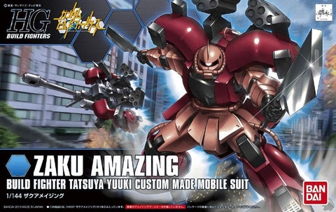 [HÀNG SẴN] BANDAI MÔ HÌNH LẮP RÁP HG 1/144 ZAKU AMAZING GUNDAM