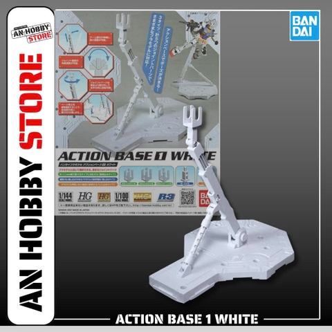 [HÀNG SẴN] BANDAI PHỤ KIỆN LẮP RÁP ACTION BASE (WHITE)