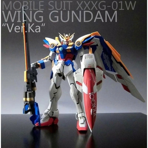 [HÀNG SẴN] BANDAI MÔ HÌNH LẮP RÁP MG 1/100 WING GUNDAM VER. KA