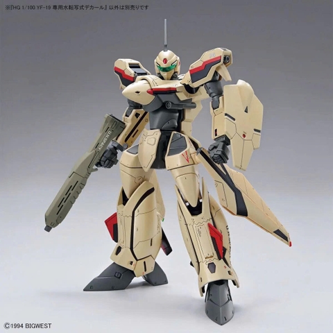 [HÀNG SẴN] BANDAI PHỤ KIỆN MÔ HÌNH HG 1/100 YF-19 WATER DECALS