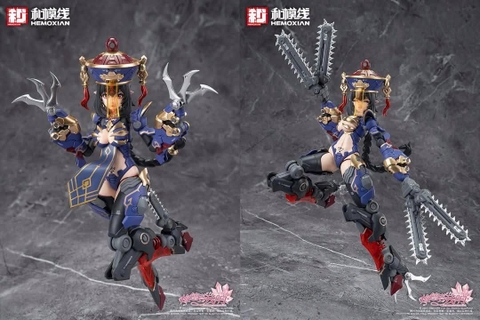 [HÀNG SẴN] MÔ HÌNH LẮP RÁP JIULIA 1/10 Zombie Girl - Chính hãng Hemoxian