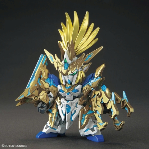 [HÀNG CÓ SẴN] BANDAI MÔ HÌNH LẮP RÁP SD HEROES LONGZUN LIU BEI UNICORN GUNDAM
