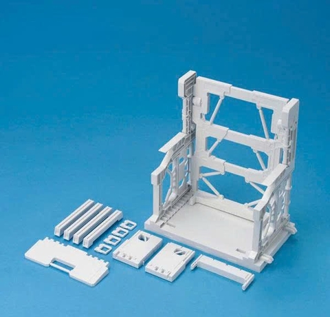 [HÀNG SẴN] BANDAI PHỤ KIỆN MÔ HÌNH BUILDERS PARTS SYSTEM BASE 001 (WHITE)