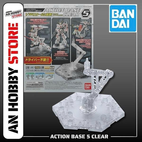 MÔ HÌNH LẮP RÁP PHỤ KIỆN ACTION BASE 5 CLEAR