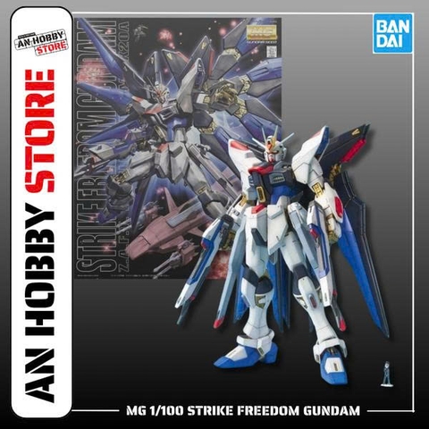 Mô hình lắp ráp MG STRIKE FREEDOM GUNDAM Bandai - Hàng chính hãng