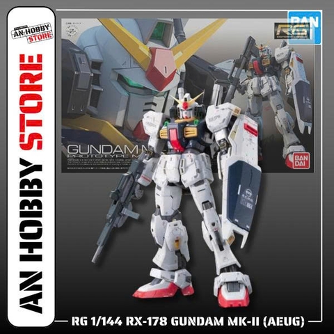 [HÀNG SẴN] BANDAI MÔ HÌNH LẮP RÁP RG 1/144 RX-178 GUNDAM MK-II trắng (AEUG)