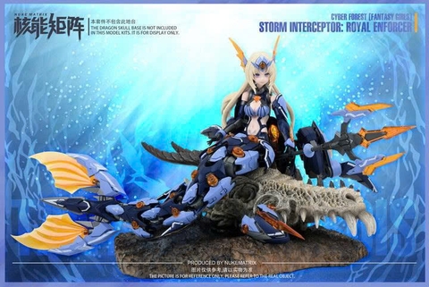 [HÀNG CÓ SẴN] Mô Hình Lắp Ráp Cyber Forest Fantasy Girls Storm Interceptor Royal Enforcer Tanya Charybdis CF04 (TẶNG BASE, DECAL NƯỚC)