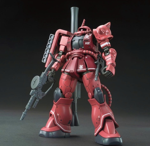 [HÀNG SẴN] BANDAI MÔ HÌNH LẮP RÁP HG 1/144 MS-06S ZAKU Ⅱ PRINCIPALITY OF ZEON CHAR AZNABLE’S MOBILE SUIT Red Comet Ver.