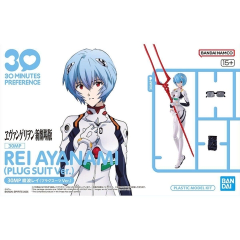 [HÀNG SẴN] BANDAI MÔ HÌNH LẮP RÁP 30MP REI AYANAMI (PLUG SUIT Ver.) CHÍNH HÃNG