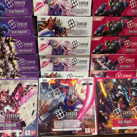 [HÀNG SẴN] GÓI THẺ BÀI, PACK CARD GAME TCG GUNDAM GD01, GD02, GD03 (Bản Nhật) NEW SEAL CHÍNH HÃNG BANDAI