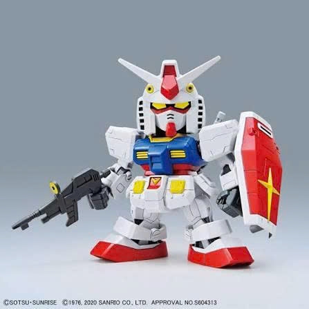 [HÀNG SẴN] BANDAI MÔ HÌNH LẮP RÁP HELLO KITTY/RX-78-2 GUNDAM CHÍNH HÃNG