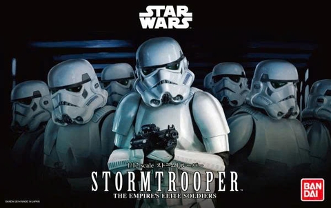 [HÀNG SẴN] BANDAI MÔ HÌNH LẮP RÁP 1/12 STORMTROOPER CHÍNH HÃNG