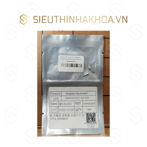 Angled Abutment for Regular