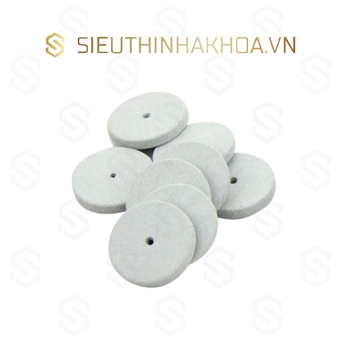 Cao Su Trắng Tròn Đánh Bóng Sứ Tobom (100 Cái /Hộp)
