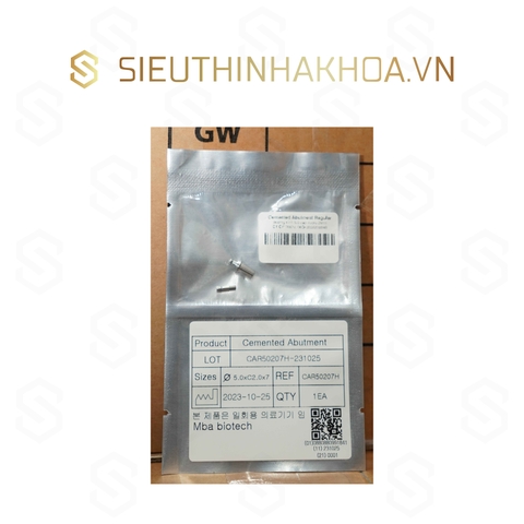 Cemented Abutment Regular