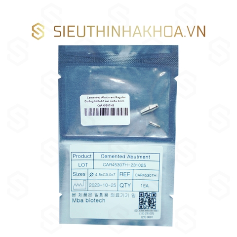 Cemented Abutment Regular