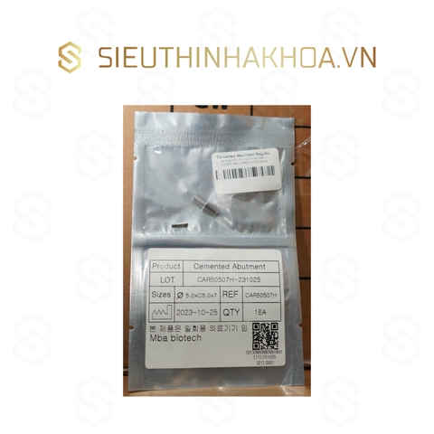 Cemented Abutment Regular