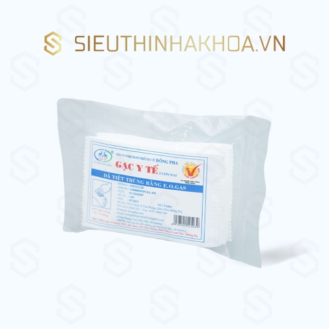 Gạc Tiệt Trùng Đông Pha 5 Cm x 6 Cm x 8 Lớp