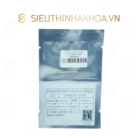 Impression Coping Pick-up Regular (Trụ Lấy Dấu Răng Mở Regular)