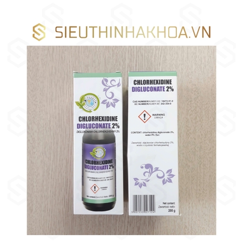 Nước Bơm Rửa Ống Tủy CHX Chlorhexidine Diglugonate 2% Cerkamed