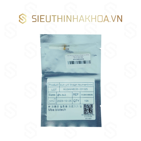 Regular Musam(Abutment Multi Unit Thẳng Dùng Cho Size Regular)