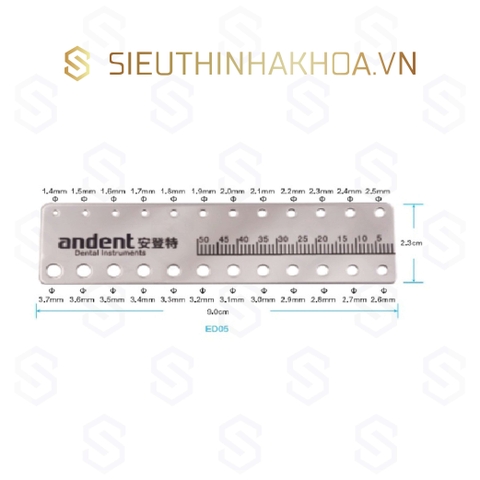 Thước Đo Nội Nha Andent