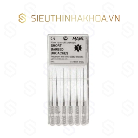 Trâm Gai Short Barbed Broaches Mani