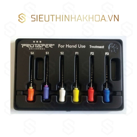 Trâm Protaper tay Densply điều trị nội nha (6 cây/Vĩ)