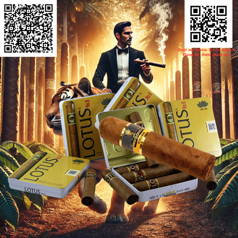 CIGAR - LOTUS NO 2 (HỘP 5 ĐIẾU)