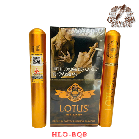 CIGAR LOTUS No 6 (Hộp 3 Điếu)