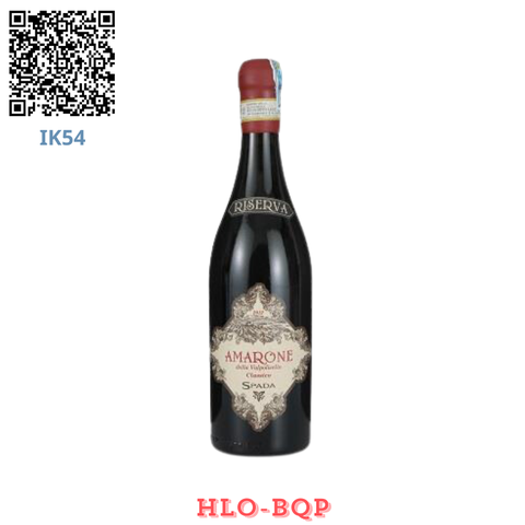 RƯỢU VANG Ý NHẬP KHẨU: AMARONE SPADA