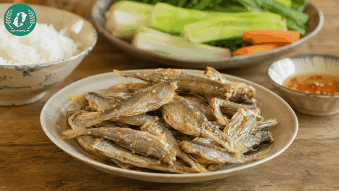 Khô Cá Đù Tẩm Ướp Tỏi Ớt – Dẻo Thơm, Đậm Đà Vị Biển