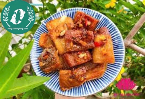 Khô cá tra phồng