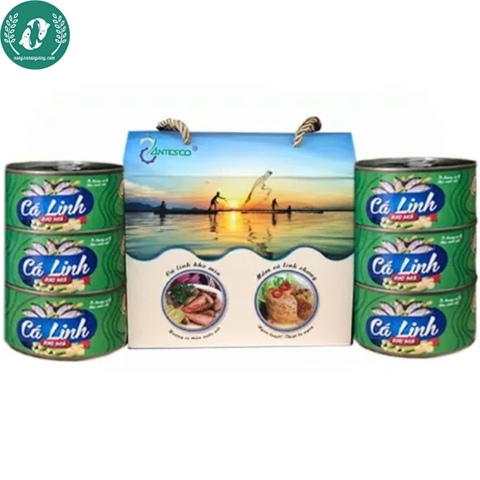 Cá linh đóng hộp (lon) đặc sản